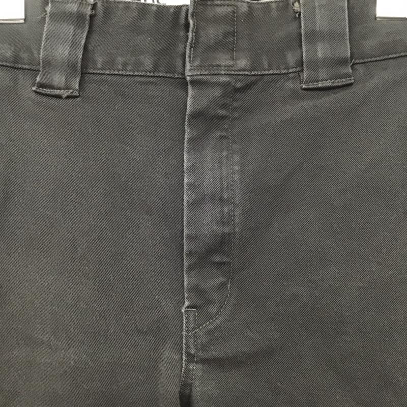 ロンハーマン Ron Herman パンツ ワークパンツ、ペインターパンツ 211m40rh01 DICKIESコラボ ワークパンツ ワイドパンツ 32インチ 無地 黒 / ブラック / メンズ USED 古着 中古 10130673