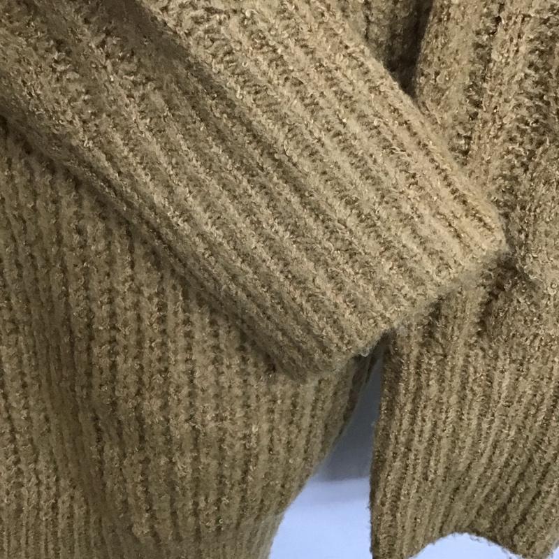 ヘザー Heather ニット、セーター 長袖 長袖ニットカットソー ニット セーター タートルネックニット FREE 無地 ベージュ / ベージュ / レディース USED 古着 中古 10119561