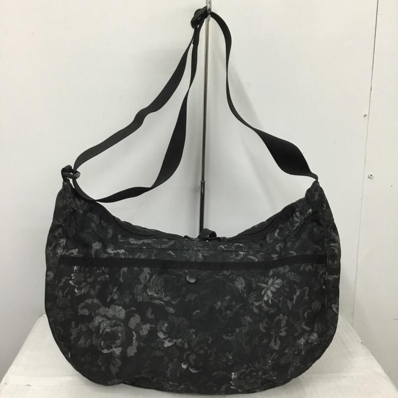 グレゴリー GREGORY ショルダーバッグ ショルダーバッグ ラウンドショルダー 総柄 黒 / ブラック / メンズ USED 古着 中古 10124184
