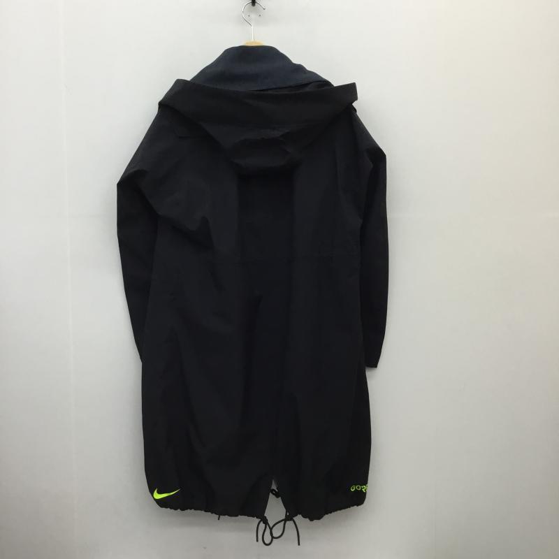 ナイキ エィシージー NIKE ACG コート コート一般 NIKE ACG GORE-TEX COAT S ロゴ、文字 黒 / ブラック / X 薄緑 / ライトグリーン / レディース USED 古着 中古 10124747