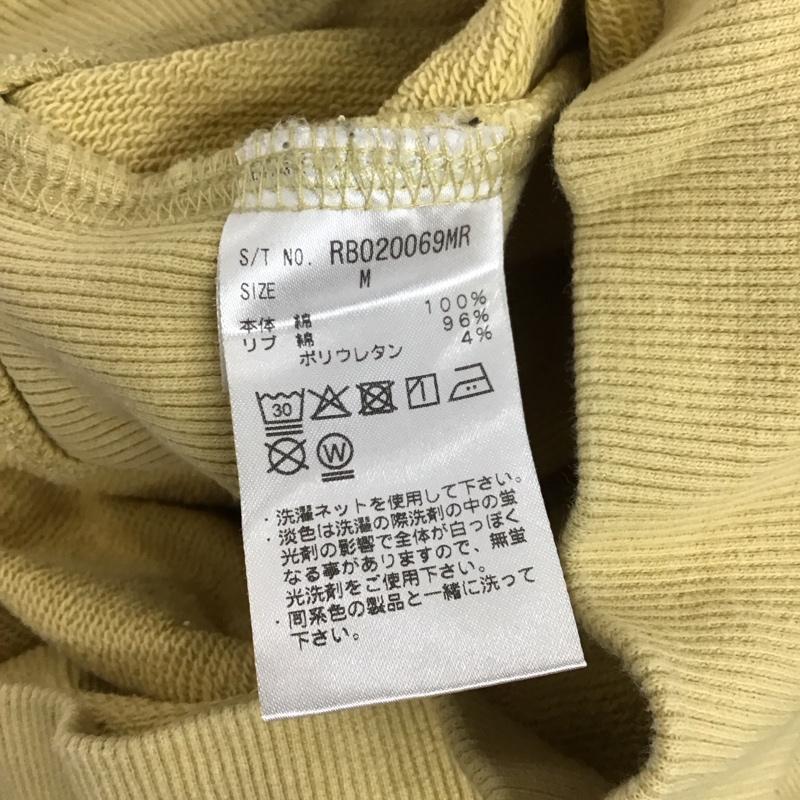古着 USED トレーナー 長袖 SIGNAL SPORTS RB020069MR スウェット M ロゴ、文字 黄 / イエロー / メンズ USED 古着 中古 10123660