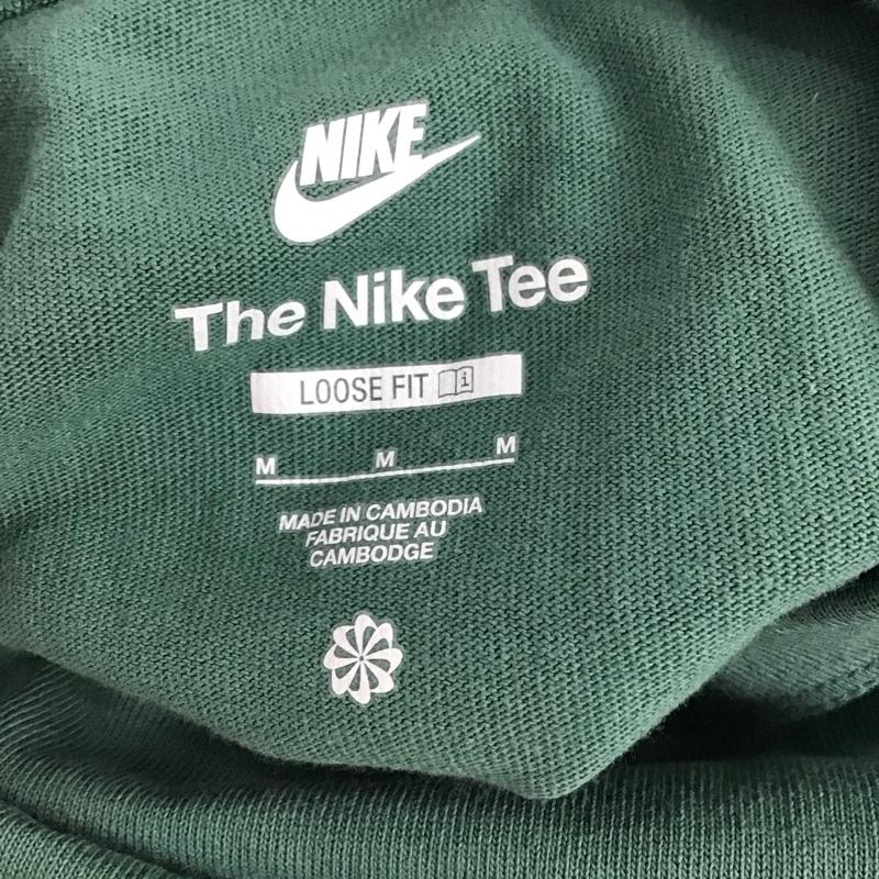 ナイキ NIKE Tシャツ 半袖 do7393-361 Tシャツ 半袖 メンズ スポーツウェア プレミアム エッセンシャル M ロゴ、文字 緑 / グリーン / メンズ USED 古着 中古 10119531