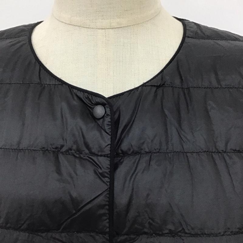 ユニクロ UNIQLO ジャケット、上着 ジャケット、ブレザー 211-409116 ダウンジャケット アウター カジュアルジャケット XL 無地 黒 / ブラック / レディース USED 古着 中古 10109010