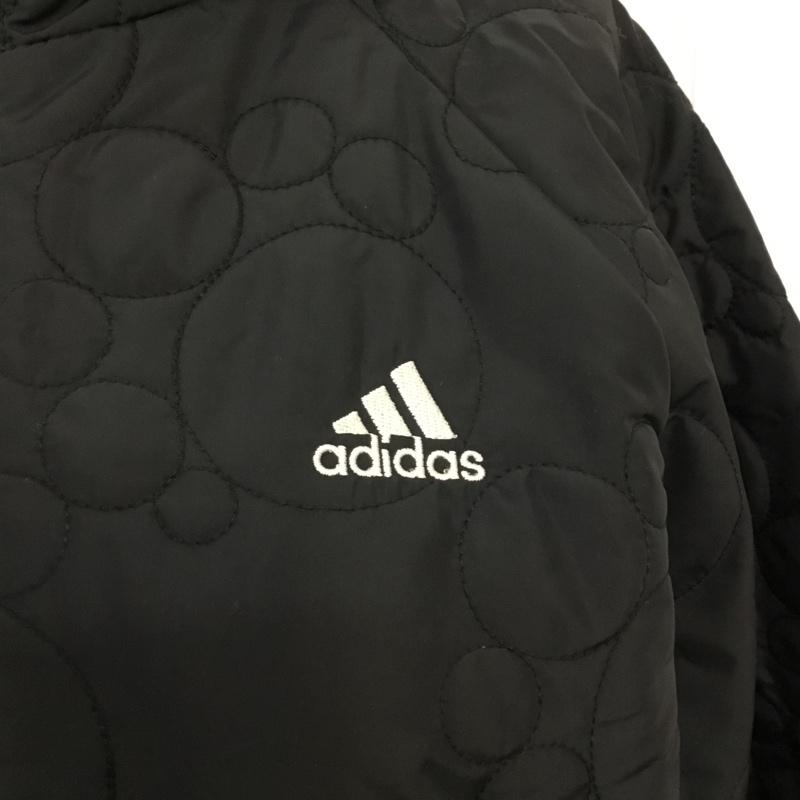 アディダス adidas ジャケット、上着 ジャンパー、ブルゾン S 無地 黒 / ブラック / レディース USED 古着 中古 10113162