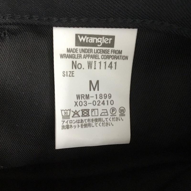 ラングラー Wrangler パンツ チノパン WI1141 ランチャーフレアードレスパンツ チノパン センタータックパンツ M 無地 黒 / ブラック / メンズ USED 古着 中古 10135954