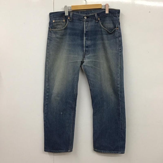 リーバイス Levi s パンツ デニム、ジーンズ デニムパンツ ストレートパンツ ワイドパンツ カジュアルパンツ 38 無地 インディゴ / インディゴ /  メンズ USED 古着 中古 10121032