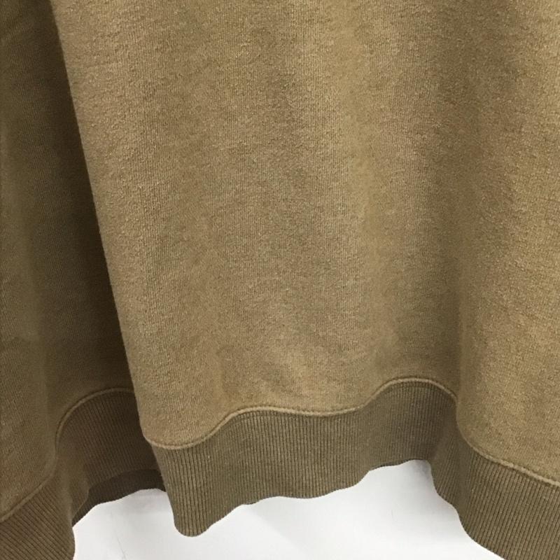 古着 USED トレーナー 長袖 長袖スウェット クルーネックカットソー トレーナー XXL 無地 ベージュ / ベージュ / メンズ USED 古着 中古 10132377