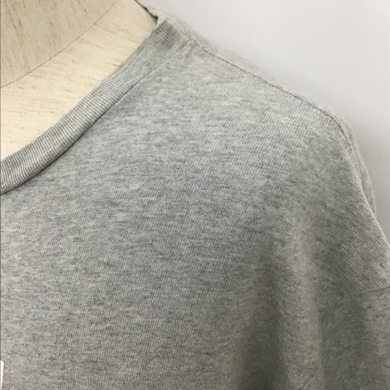キス KITH Tシャツ 半袖 半袖カットソー プリントTシャツ クルーネックカットソー XL ロゴ、文字 灰 / グレー / メンズ USED 古着 中古 10105596