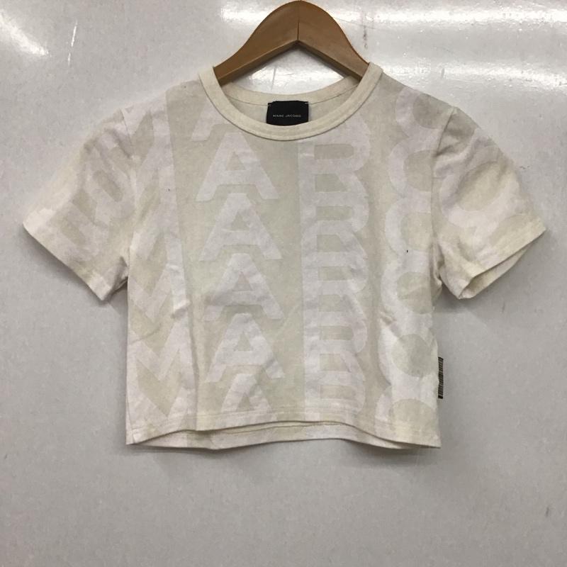 マークジェイコブス MARCJACOBS Tシャツ 半袖 C605P02PF22 Monogram Baby Tシャツ S ロゴ、文字 X プリント アイボリー / アイボリー / レディース USED 古着 中古 10138803