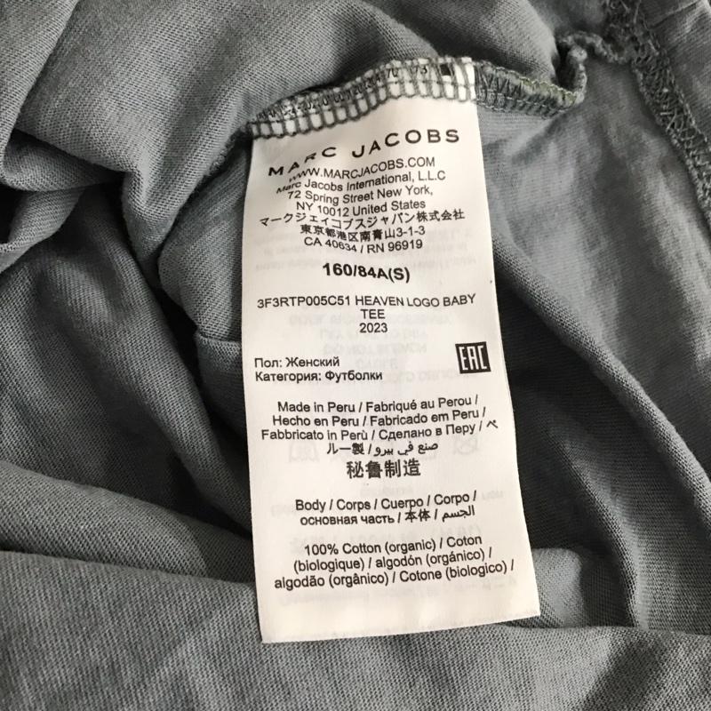 マークジェイコブス MARCJACOBS Tシャツ 半袖 S プリント 灰 / グレー / レディース USED 古着 中古 10144055