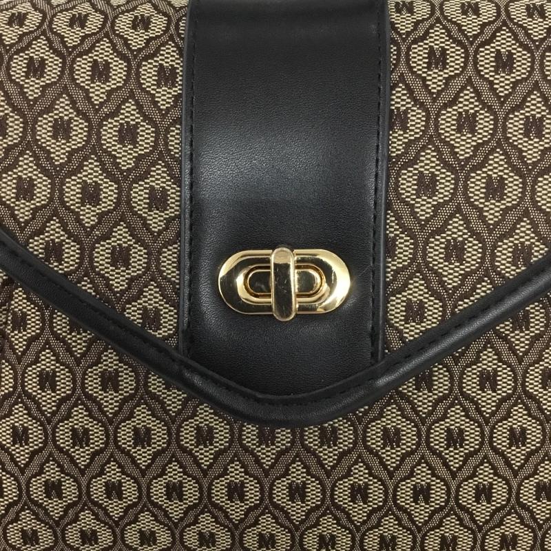マウジー MOUSSY ショルダーバッグ ショルダーバッグ ハンドバッグ 2WAY MONOGRAM MINI SHOULDER BAG 総柄 黒 / ブラック / レディース USED 古着 中古 10140193
