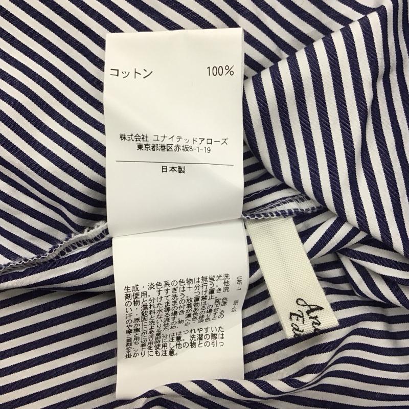 アナザーエディション Anather Edition シャツ、ブラウス 長袖 ストライプ マルチカラー / マルチカラー / レディース USED 古着 中古 10123458