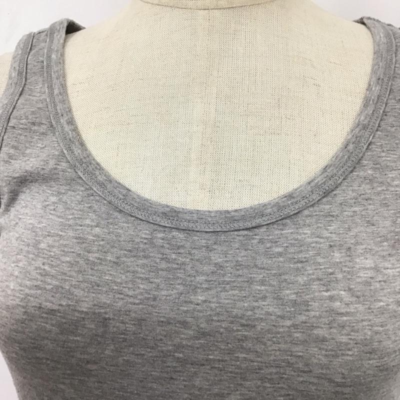 バーバリーロンドン Burberry London タンクトップ タンクトップ タンクトップ ノースリーブカットソー 1 無地 灰 / グレー / レディース USED 古着 中古 10112514
