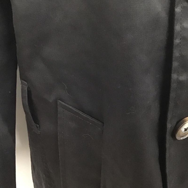 ザラメン ZARA MAN ジャケット、上着 ジャンパー、ブルゾン ロングコートジャケット カラージャケット アウター XXL 無地 黒 / ブラック / メンズ USED 古着 中古 10107703