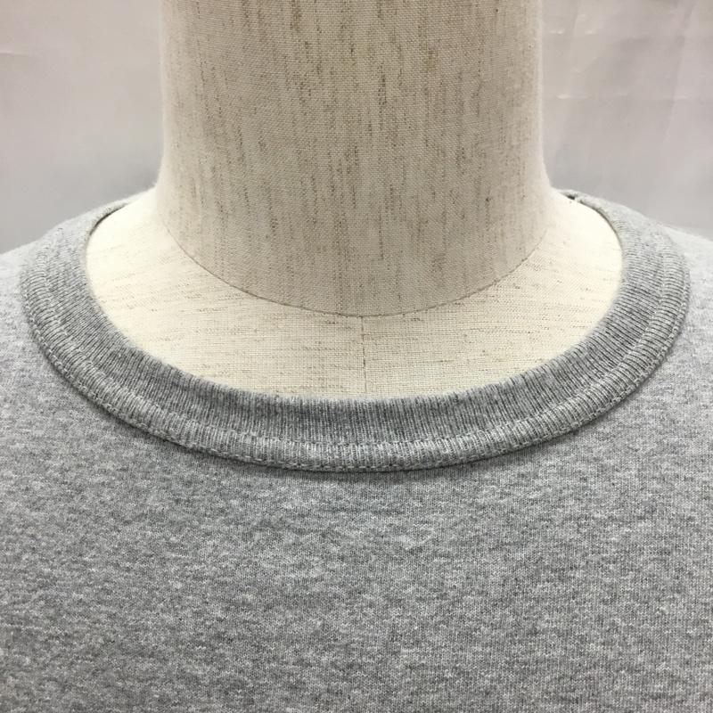 ナッカード KNACKERED カットソー 長袖 長袖カットソー クルーネックカットソー ロングスリーブカットソー プリントTシャツ XL プリント 黒 / ブラック / X 灰 / グレー /  メンズ USED 古着 中古 10108934