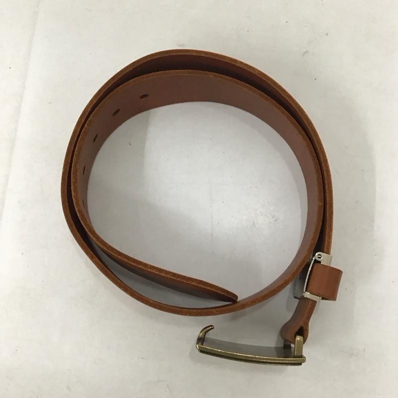 アヴィレックス AVIREX ベルト・バックル ベルト レザー ロゴ、文字 茶 / ブラウン / メンズ USED 古着 中古 10132448