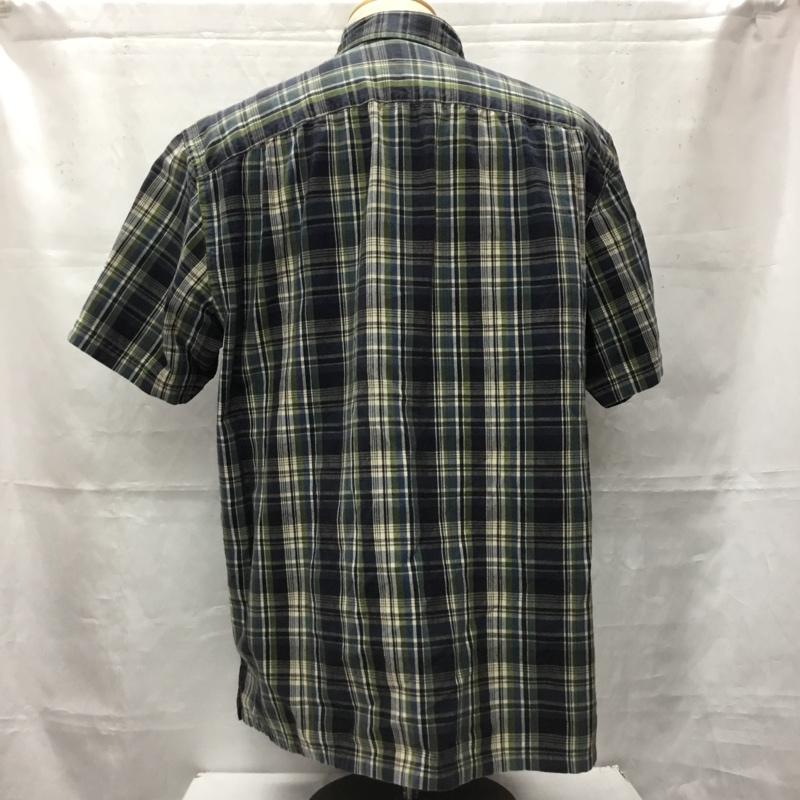 ギャップ GAP シャツ、ブラウス 半袖 半袖シャツ カラーシャツ 半袖カットソー チェックシャツ 90s M チェック マルチカラー / マルチカラー / メンズ USED 古着 中古 10106409