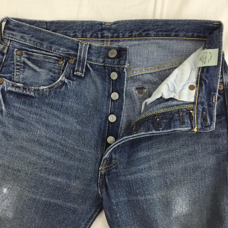 リーバイス Levi s パンツ デニム、ジーンズ 47501 33インチ 無地 青 / ブルー / メンズ USED 古着 中古 10134249