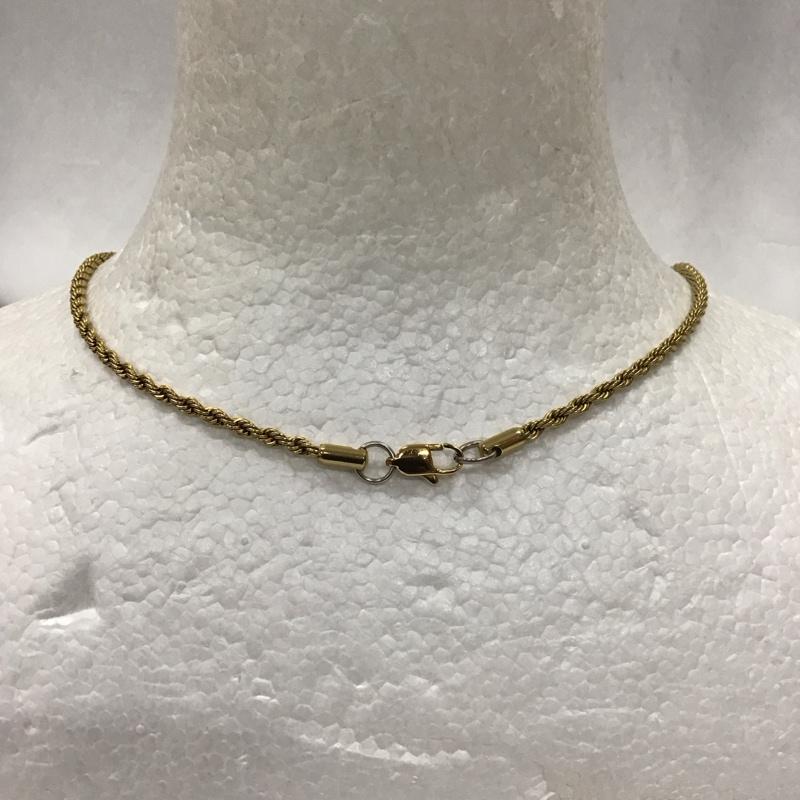 古着 USED アクセサリー ネックレス、ペンダント Glitter ねじり 無地 金 / ゴールド / メンズ USED 古着 中古 10118903