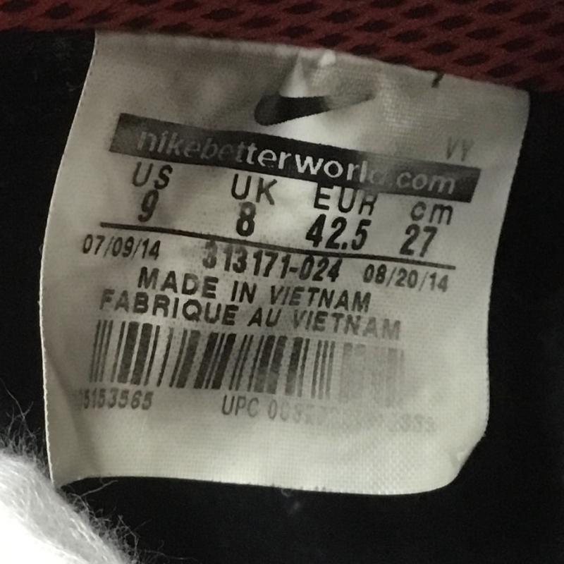 ナイキ NIKE スニーカー スニーカー DUNK HIGH PREMIUM 313171024 27.0cm ロゴ、文字 灰 / グレー / メンズ USED 古着 中古 10110131