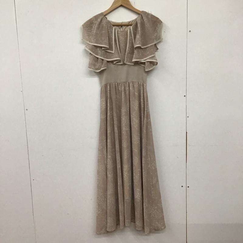 マジェスティックレゴン MAJESTIC LEGON ワンピース ロングスカート ロングワンピース フレアスカート フリル S 総柄 マルチカラー / マルチカラー / レディース USED 古着 中古 10134220