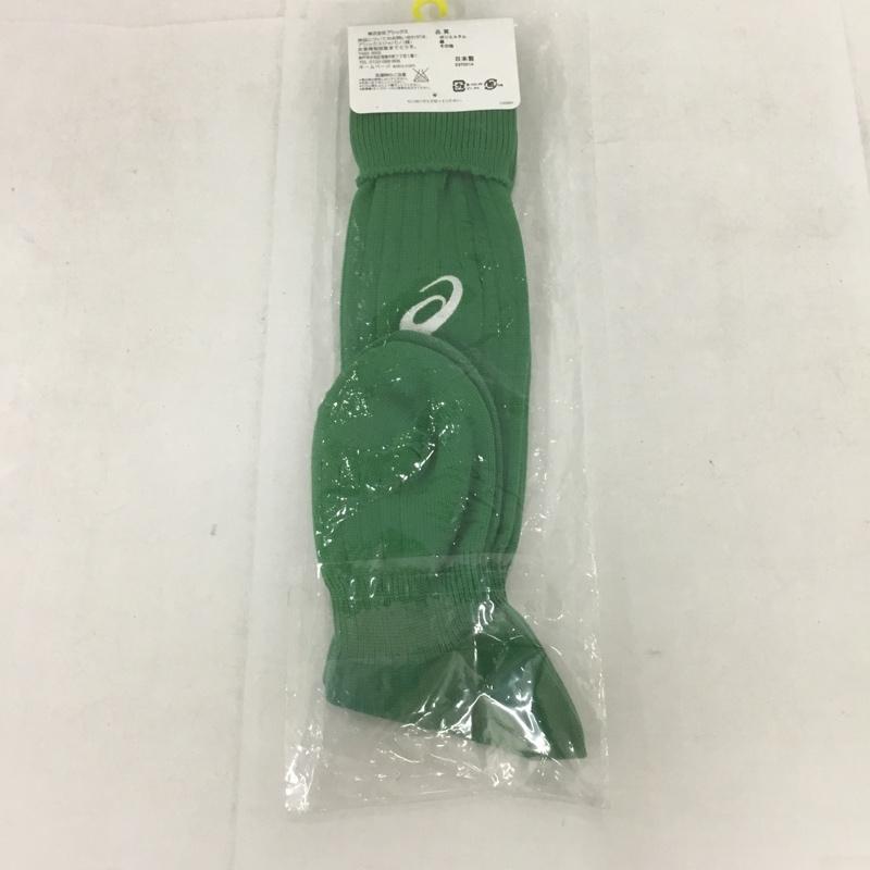 アシックス ASICS ファッション小物 ファッション小物 XSS098 ストッキング ジュニア サッカー 22cm ロゴ、文字 緑 / グリーン / ボーイズ USED 古着 中古 10132158