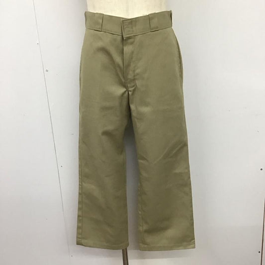 ディッキーズ Dickies パンツ ワークパンツ、ペインターパンツ ワークパンツ ワイドパンツ カジュアルパンツ 33インチ 無地 ベージュ / ベージュ /  メンズ USED 古着 中古 10122751