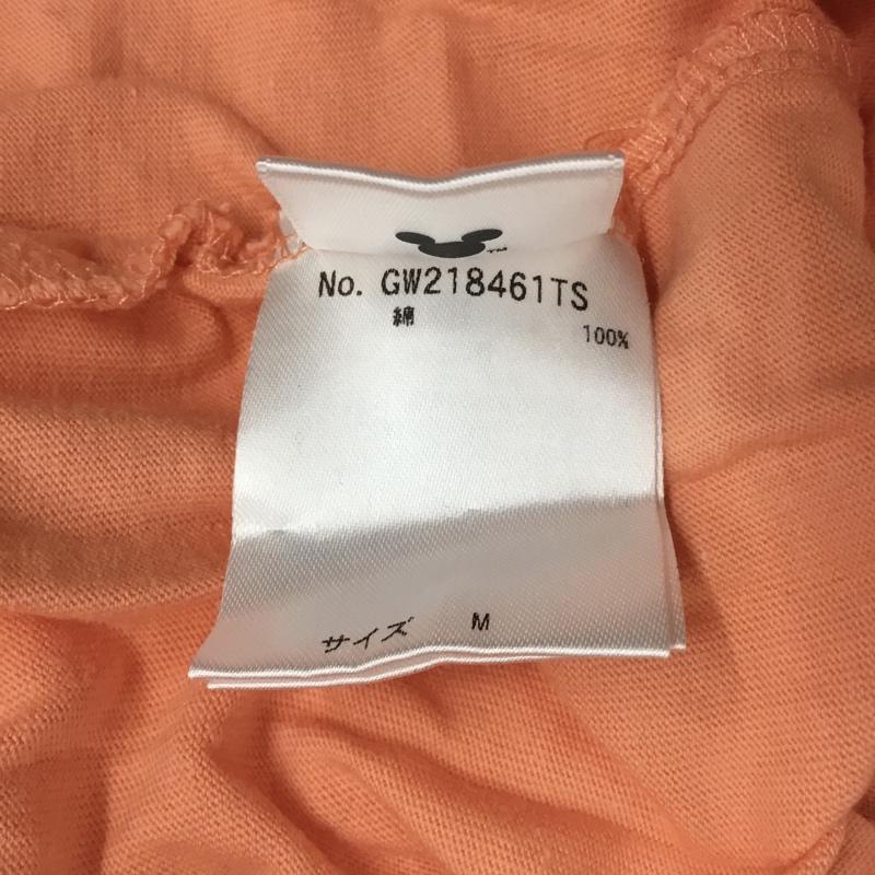 グローバルワーク GLOBAL WORK Tシャツ 半袖 GW218461TS ディズニーサーフT Disney ミッキーマウス M キャラクター 橙 / オレンジ / メンズ USED 古着 中古 10117796