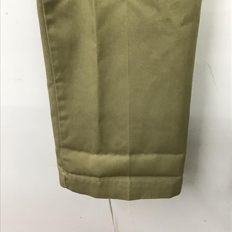 ディッキーズ Dickies パンツ チノパン チノパン ワイドパンツ カジュアルパンツ 80s talon 36インチ 無地 ベージュ / ベージュ / メンズ USED 古着 中古 10132401