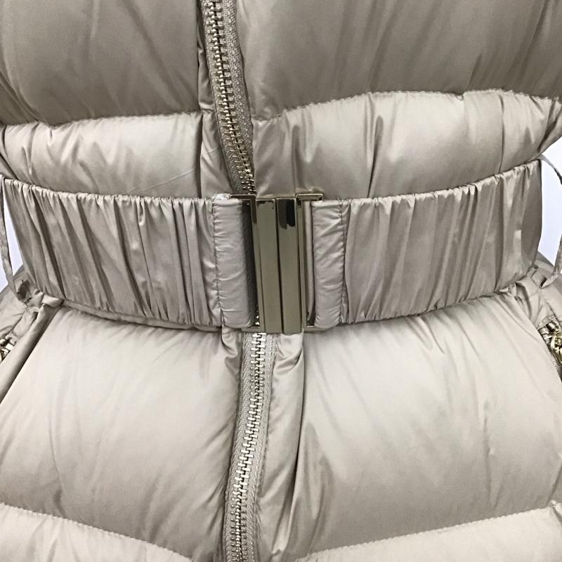 ザラ ZARA コート ダウンコート 0518/243/745 S 無地 ベージュ / ベージュ / レディース USED 古着 中古 10123582
