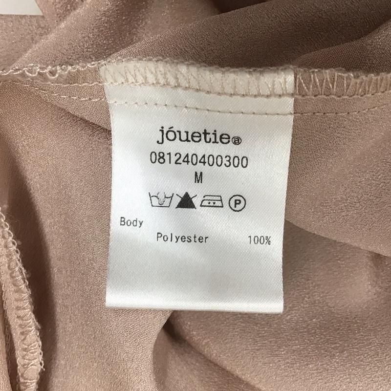 ジュエティ jouetie シャツ、ブラウス 長袖 長袖シャツ カラーシャツ 刺繍 FREE ロゴ、文字 桃 / ピンク / レディース USED 古着 中古 10118556