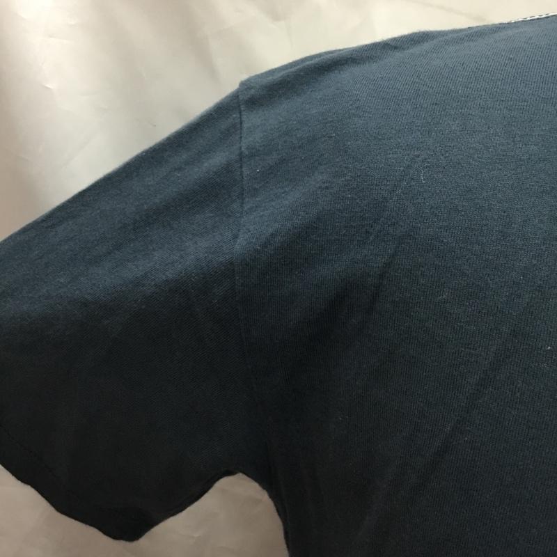 デザインティーシャツストアグラニフ Designtshirtsstoregraniph Tシャツ 半袖 半袖カットソー プリントTシャツ クルーネックカットソー S プリント 紺 / ネイビー /  メンズ USED 古着 中古 10113285