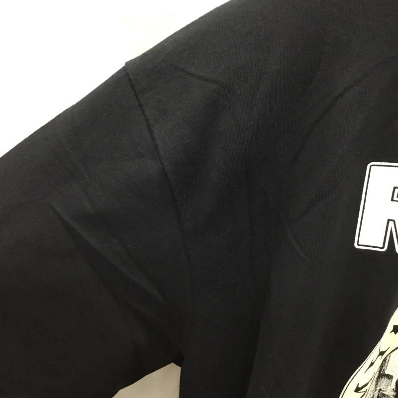 古着 USED Tシャツ 半袖 半袖カットソー プリントTシャツ クルーネックカットソー バンドTシャツ XL プリント 黒 / ブラック / メンズ USED 古着 中古 10108345