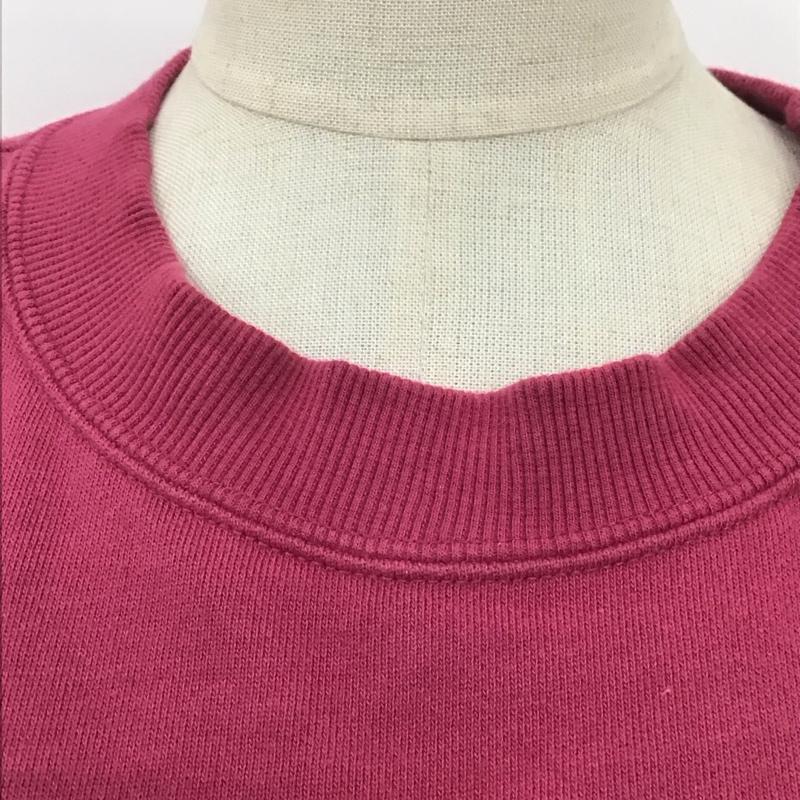 チャンピオン Champion トレーナー 長袖 CWSN012R スウェット M ワンポイント ボルドー / ボルドー / レディース USED 古着 中古 10109604