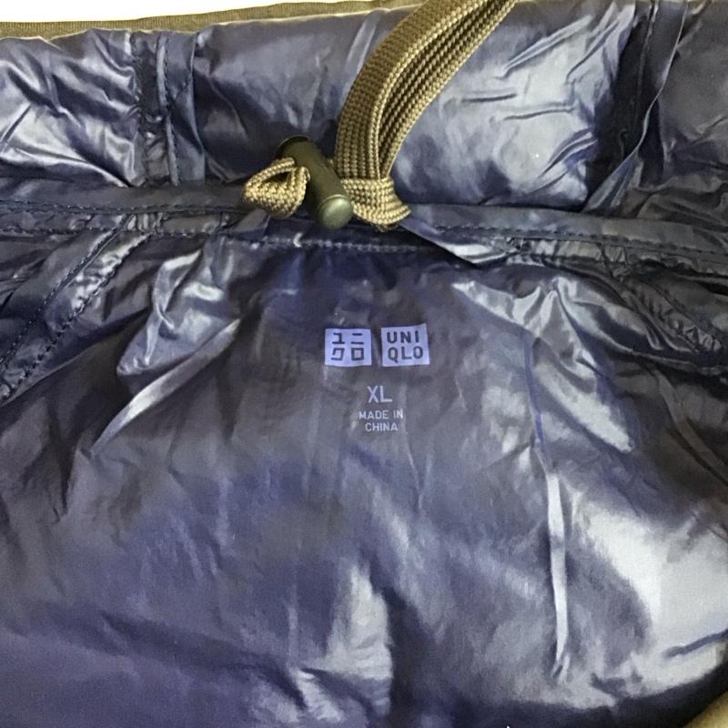 ユニクロ UNIQLO ジャケット、上着 ジャンパー、ブルゾン 217-078827 ウルトラライトダウンフードパーカー ジップアップジャケット XL 無地 茶 / ブラウン / レディース USED 古着 中古 10118001