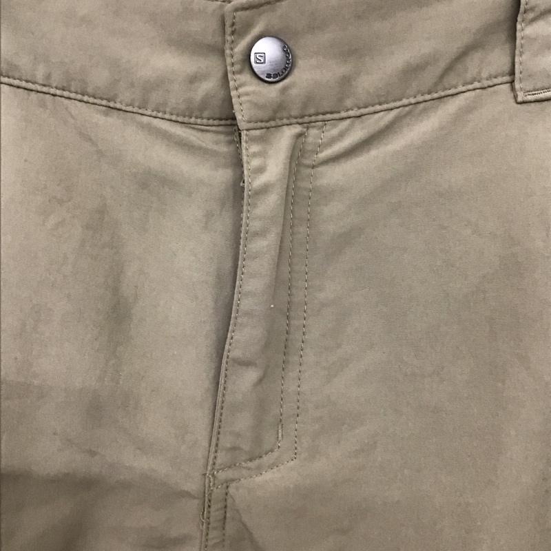 サロモン SALOMON パンツ ショートパンツ ハーフパンツ ショートパンツ 46 無地 ベージュ / ベージュ / メンズ USED 古着 中古 10132606
