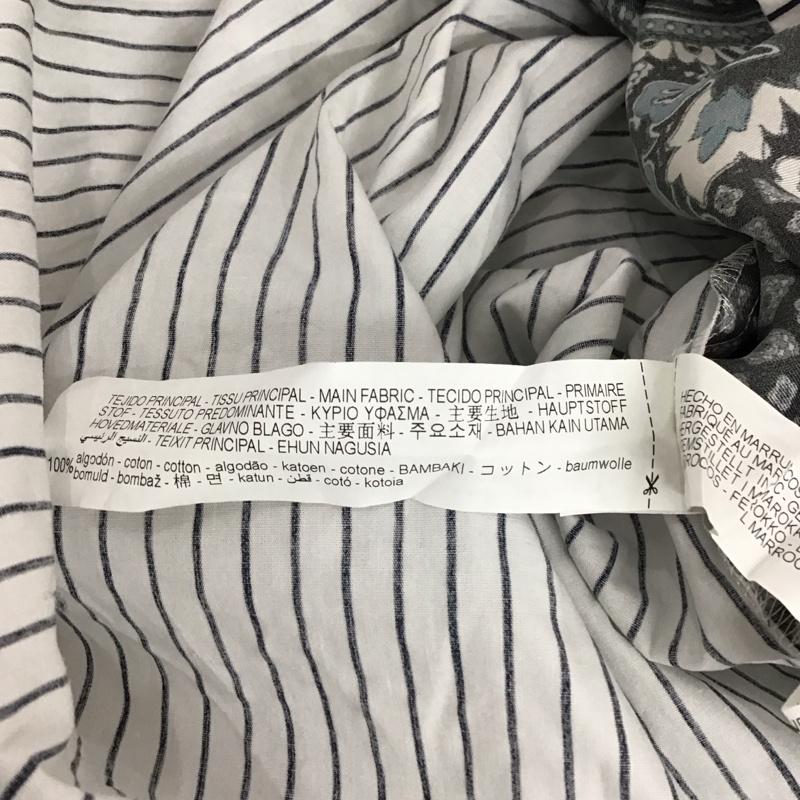 ザラウーマン ZARA WOMAN シャツ、ブラウス 長袖 8321 756 250 ストライプ M マルチカラー / マルチカラー / レディース USED 古着 中古 10120609