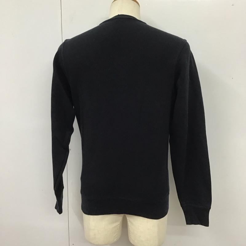 ナイキ NIKE トレーナー 長袖 916609-010 長袖スウェット 長袖トレーナー リブカットソー 長袖カットソー プリントトレーナー S ロゴ、文字 紺 / ネイビー / メンズ USED 古着 中古 10112695