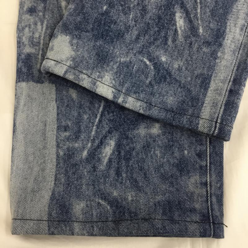 ディーゼル DIESEL パンツ デニム、ジーンズ 32インチ 総柄 水色 / ライトブルー / メンズ USED 古着 中古 10135819