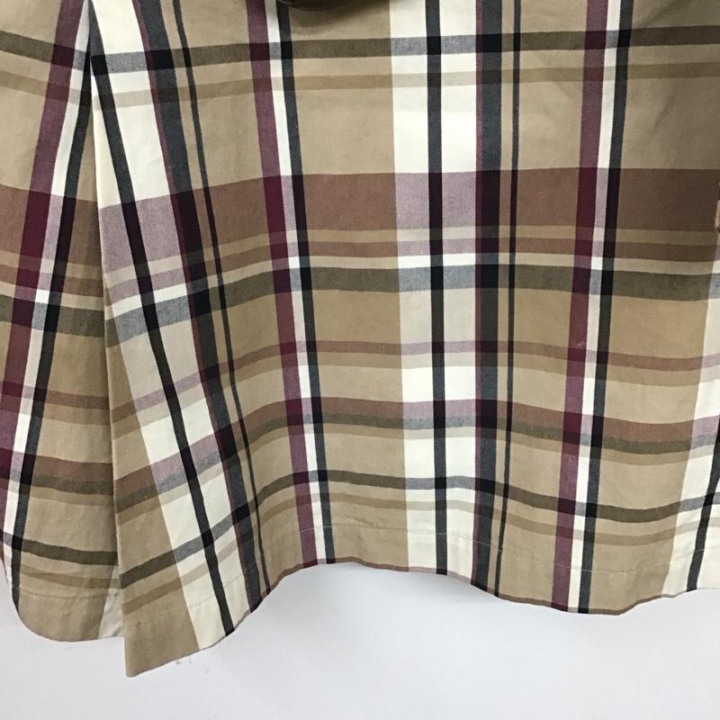 バーバリーブルーレーベル BURBERRY BLUE LABEL ワンピース ミニスカート 38 チェック マルチカラー / マルチカラー / レディース USED 古着 中古 10139383