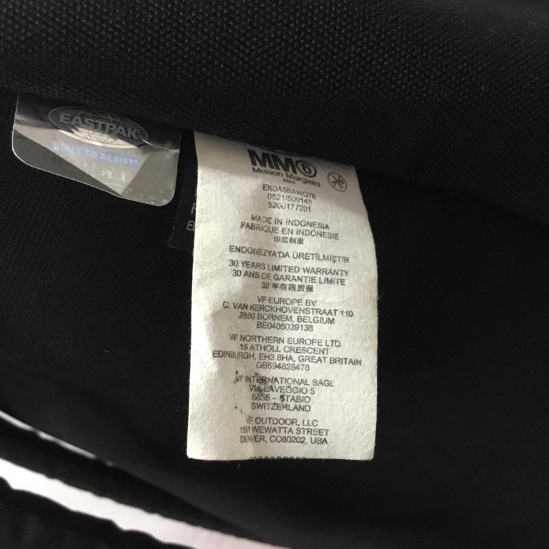 イーストパック EASTPAK リュックサック、デイパック リュックサック、デイバッグ MM6 ロゴ、文字 黒 / ブラック / メンズ USED 古着 中古 10117655