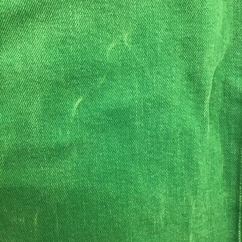 ザラ ZARA パンツ デニム、ジーンズ 8246 245 500 フレアパンツ カラーパンツ 無地 緑 / グリーン / レディース USED 古着 中古 10139158
