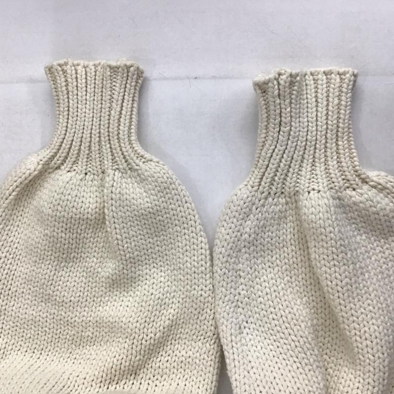 ザラ ZARA ニット、セーター 長袖 ショート丈 襟付き M 無地 アイボリー / アイボリー / レディース USED 古着 中古 10124980