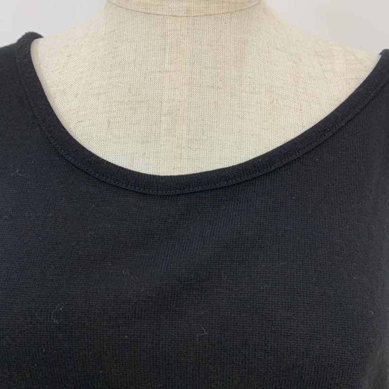 リエンダ rienda カットソー 長袖 FREE 無地 黒 / ブラック /  レディース USED 古着 中古 10041038