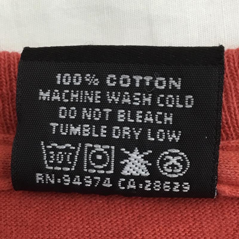 ステューシー STUSSY Tシャツ 半袖 M ロゴ、文字 赤 / レッド / メンズ USED 古着 中古 10133850