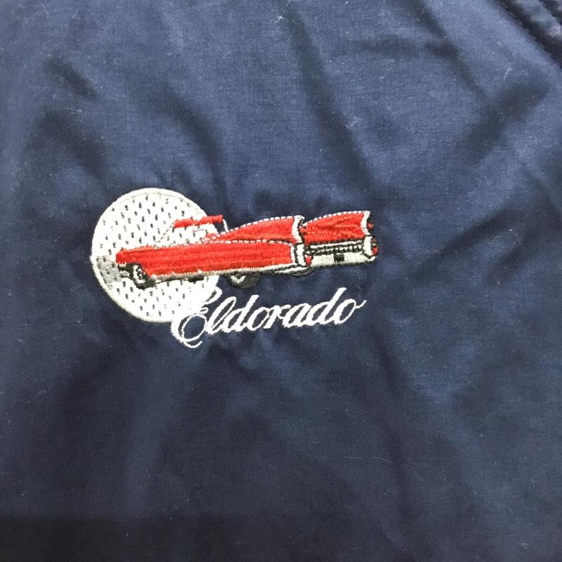 リーボック Reebok カットソー 半袖 ノースリーブカットソー ロゴタンクトップ スポーツウェア XL ロゴ、文字 紺 / ネイビー / メンズ USED 古着 中古 10116681