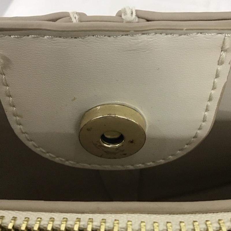 ザラ ZARA ショルダーバッグ ショルダーバッグ ハンドバッグ 無地 アイボリー / アイボリー / レディース USED 古着 中古 10134092