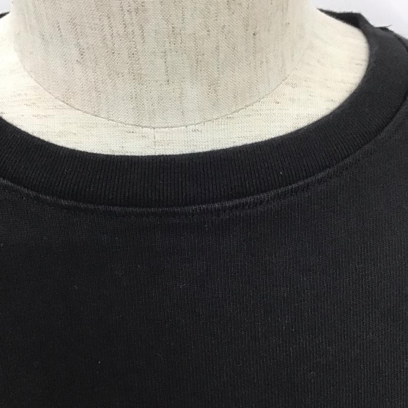 ハーレー Hurley カットソー 長袖 長袖カットソー クルーネックカットソー ロングスリーブカットソー M ロゴ、文字 黒 / ブラック /  メンズ USED 古着 中古 10110873