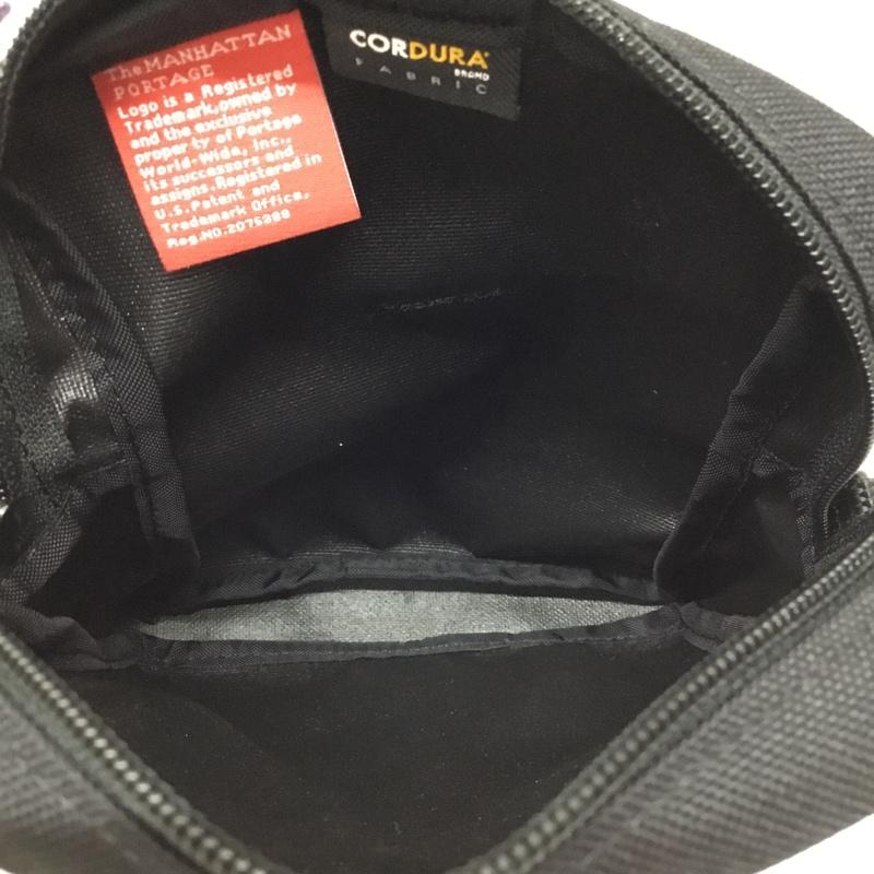 マンハッタンポーテージ Manhattan Portage ショルダーバッグ ショルダーバッグ City Light Bag ロゴ、文字 黒 / ブラック / メンズ USED 古着 中古 10109121