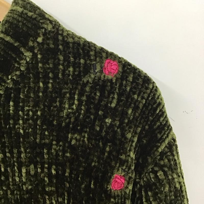 アイアムアイボイガル I AM I BOYGAL ニット、セーター 長袖 FREE 刺繍 緑 / グリーン / レディース USED 古着 中古 10136478